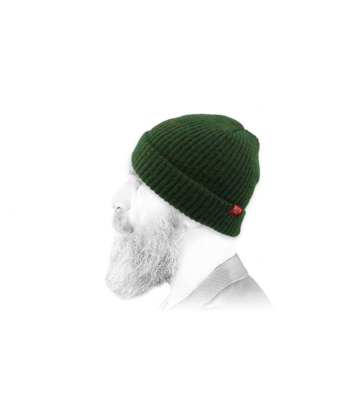 dark green beanie Brixton Redmond Beanie forest green